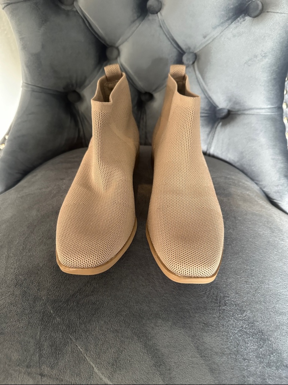 NWOT Style & Co. Tan Knit Women's Ankle Booties
